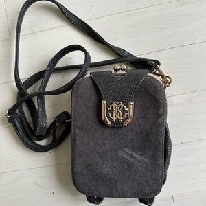 Elegant Black and Gray Women's Bag